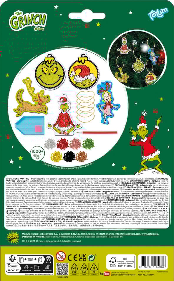 Totum The Grinch Paint Hangers