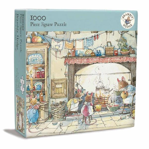 Brambly Hedge Kitchen at Crabapple Cottage Jigsaw, Jigsaws & Puzzles, History & Literature, Gift