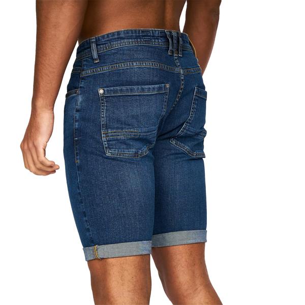 Crosshatch Mens Tadcaster Denim Shorts - Mid Wash - 