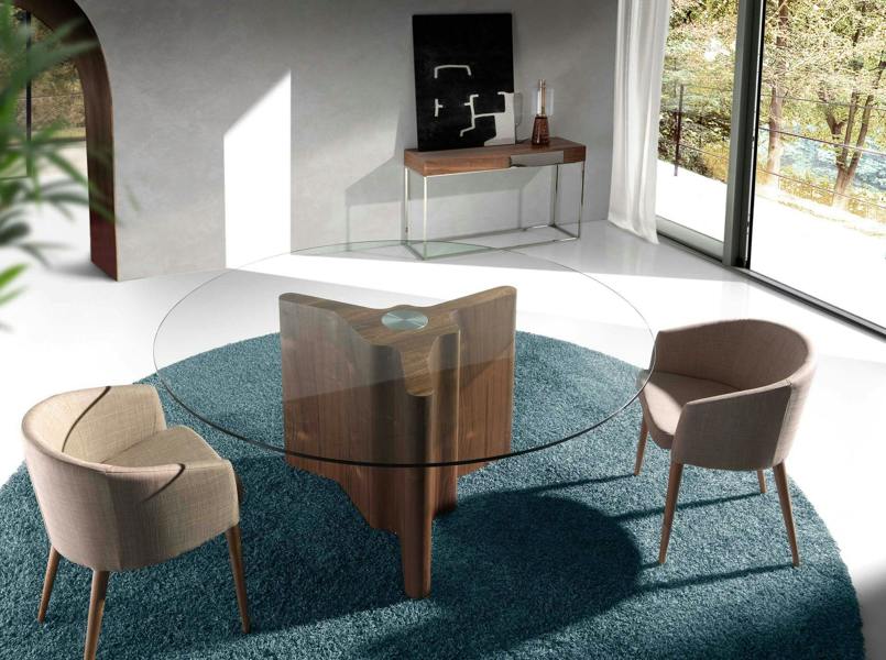 Angel Cerdá Beige Fabric Chair 4007