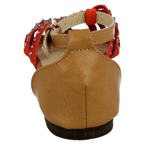 Spot On Girls Spot On T-Bar Diamante Sandals