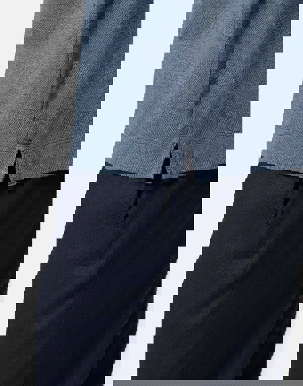 Men's Cotton Polo – Heather Blue - British Boxers