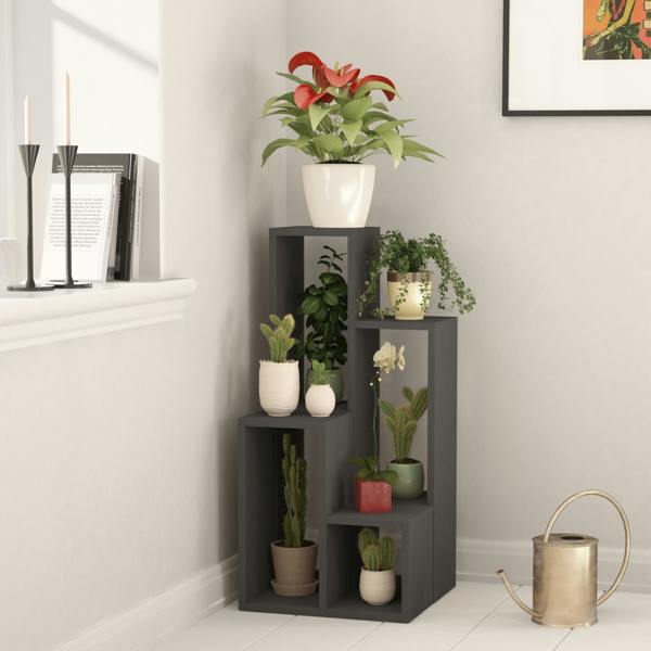 Decortie Sule Modern Plant Stand Multipurpose 2-Piece Display H 89cm