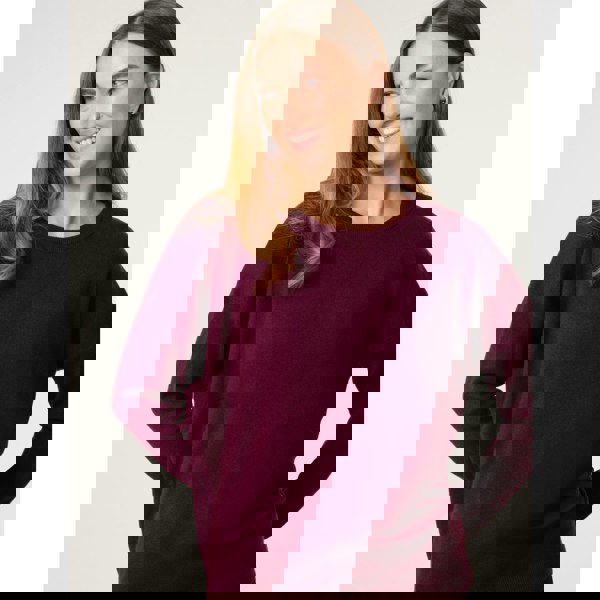 Blue Vanilla Plain Crew Neck Jumper