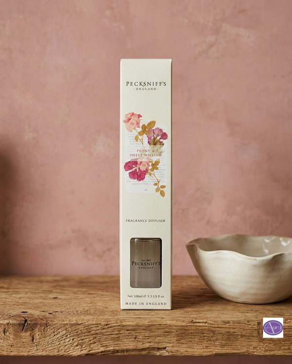 Pecksniff's Peony & Sweet William Fragrance Diffuser 100ml