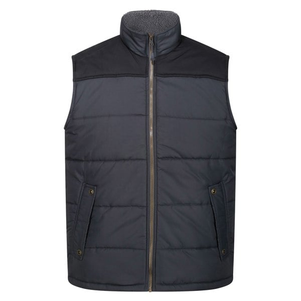 Regatta Mens Standout Altoona Insulated Bodywarmer Jacket - Seal Grey/Black