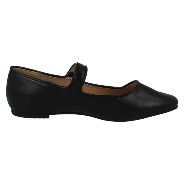 Savannah Ladies Savannah Hook and Loop Strap Mary Jane Style Shoes F80590