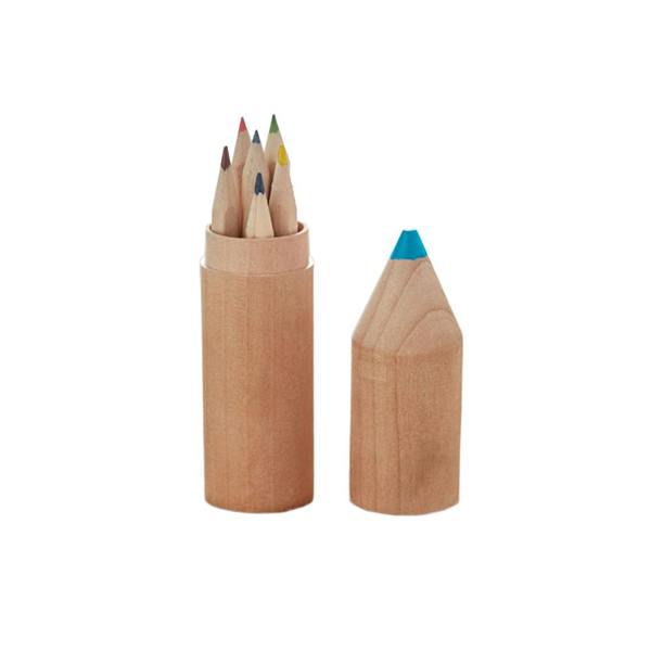 MidOcean Petit Coloret Wooden Coloured Pencil (Pack of 6) - Wood - 