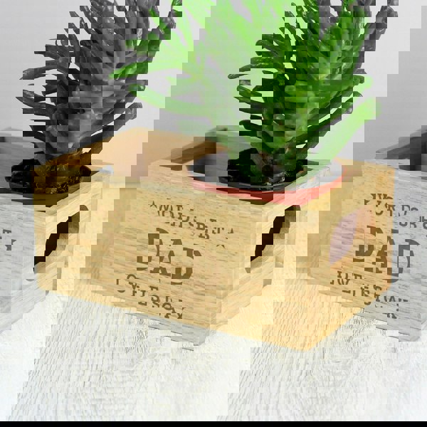 Personalised Memento Company Personalised Worlds Best Mini Wooden Crate