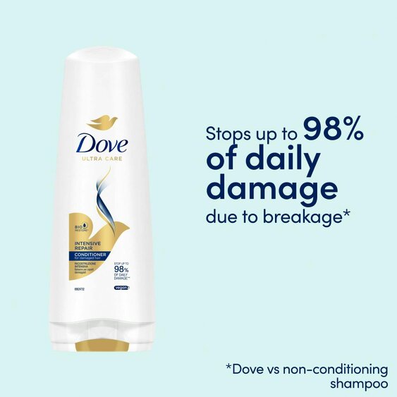 Dove Ultra Care Conditioner - Intensive Repair 2x350 ml, Bio Restore Technology