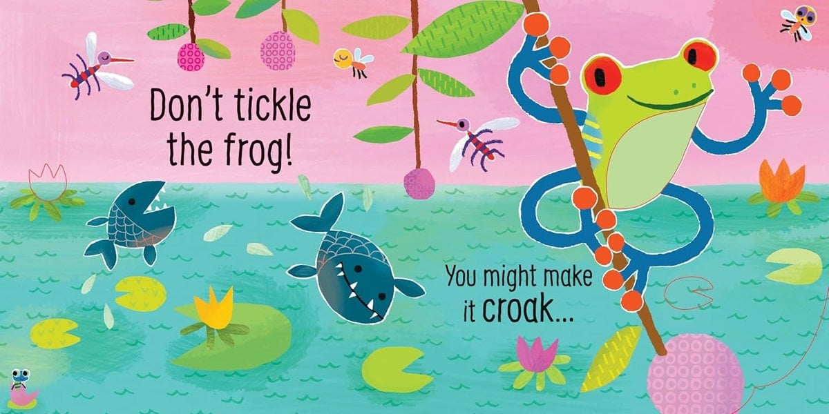 Don't Tickle the Tiger! (Touchy-Feely Sound Books) by Sam Taplin