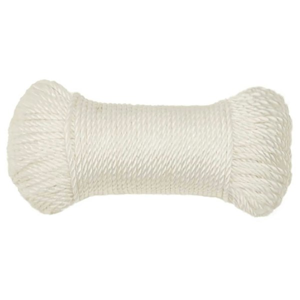 Berkfield Work Rope White 8 mm 50 m Polypropylene