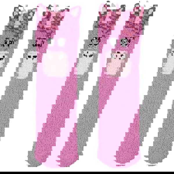 Regatta Childrens/Kids Mudplay Unicorn Socks - Radiant Orchid