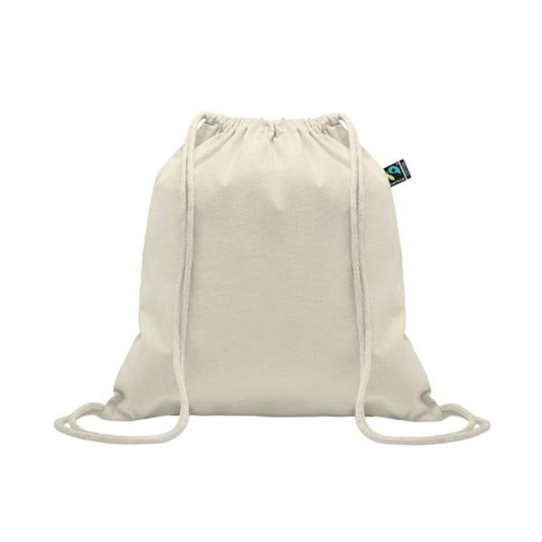 MidOcean Osole Draw Fairtrade Drawstring Bag - Beige - 