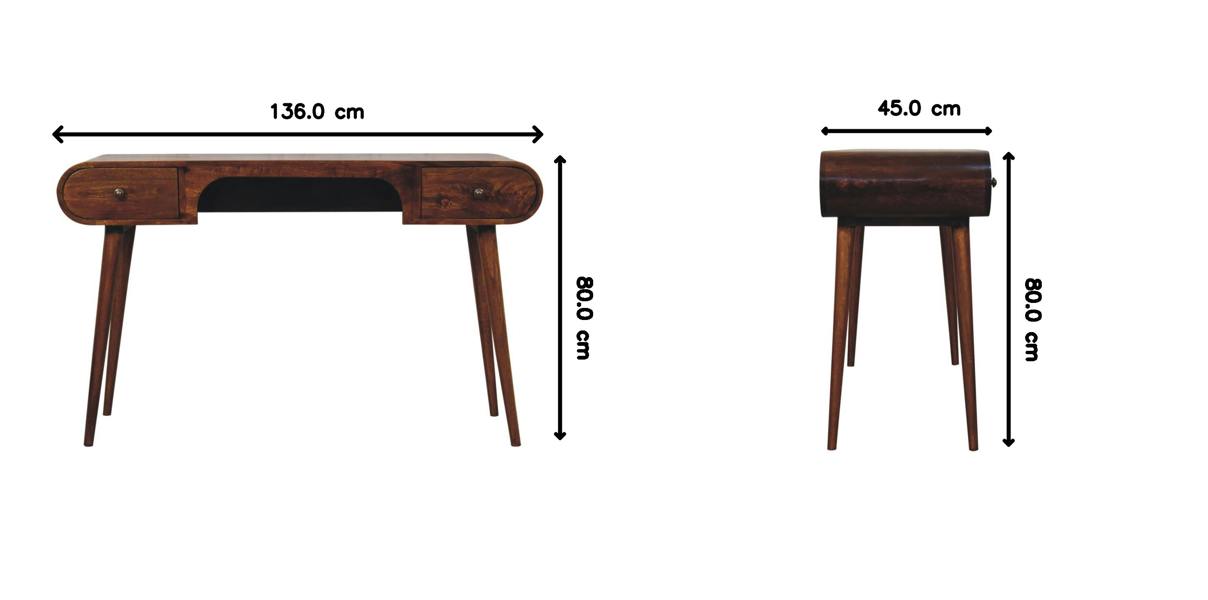 Artisan Furniture Chestnut London Arch Writing Desk