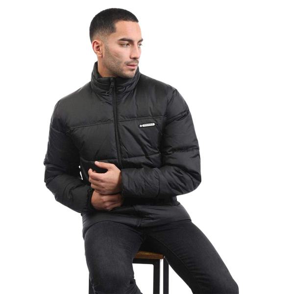 Nautica Mens Regular Puffer Jacket - Black - 