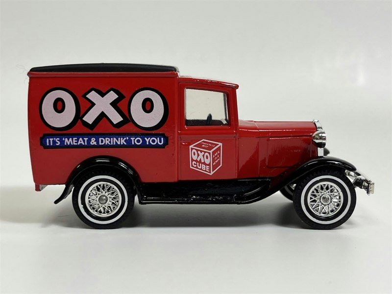 MCSlots 1930 Ford A Oxo Cube Matchbox Y22 S1