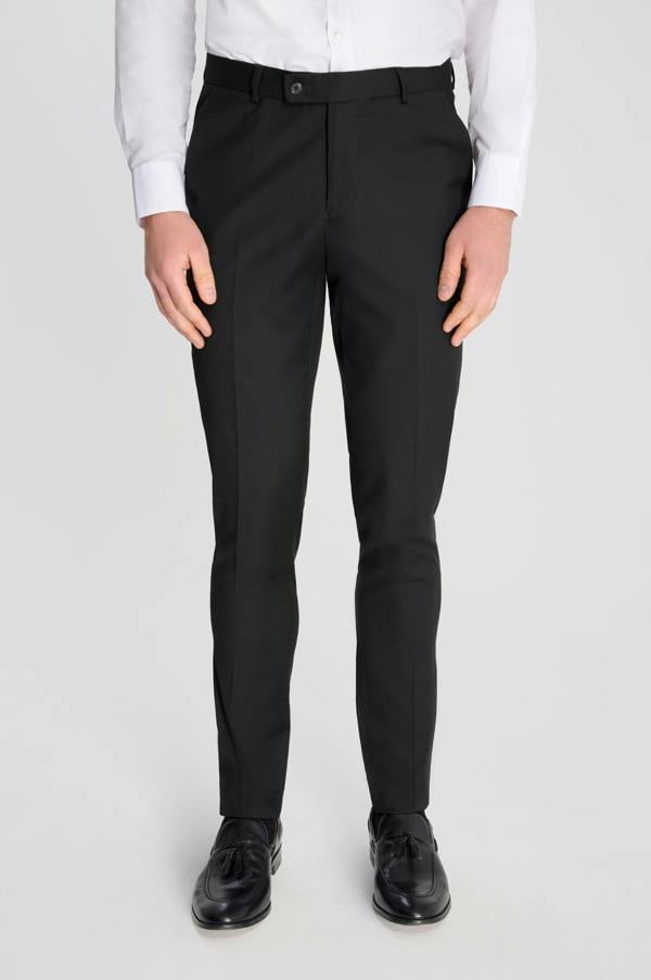Carter & Jones Edina Plain Trousers in Black