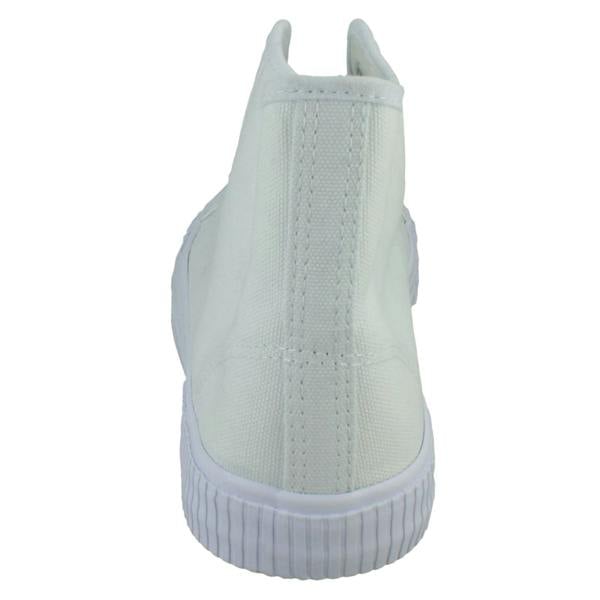 Spot On Mens Spot On Lace Up Hi Top Canvas Shoes A3076