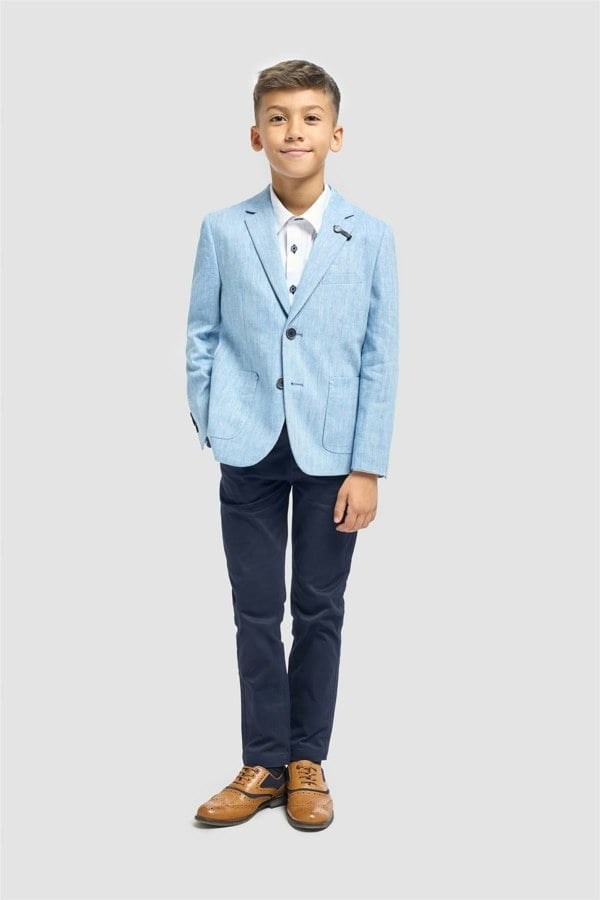 House of Cavani Boys Luigi Sky Blazer