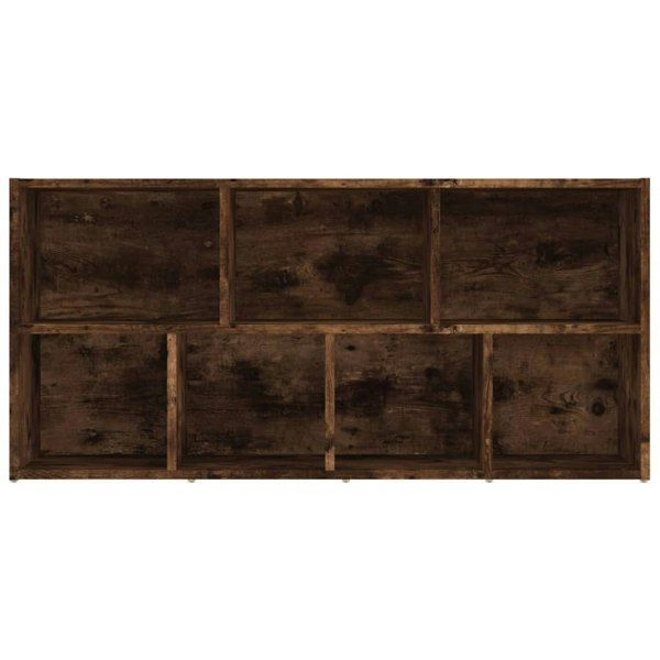 Berkfield Book Cabinet Smoked Oak 50x25x106 cm