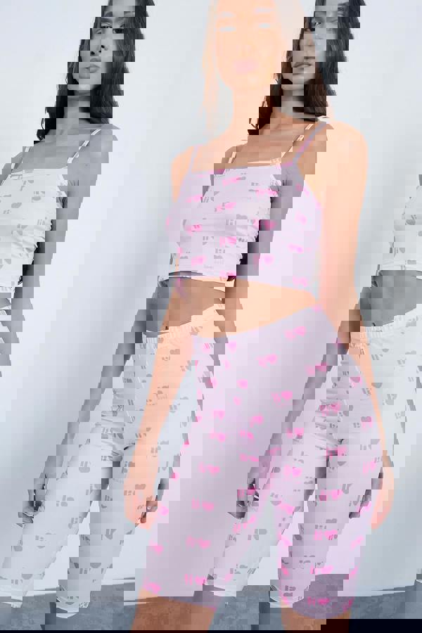 Crop Top and Cycling Short