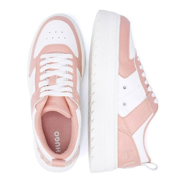 Hugo Women's LYSSA Tennis - White/Pink