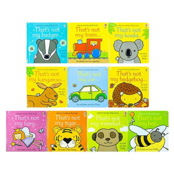 Usborne Thats Not My Toddlers 10 Books Collection Set Pack (Series 5 & Series 6) Fiona Watt Touchy-Feely Board Baby Books