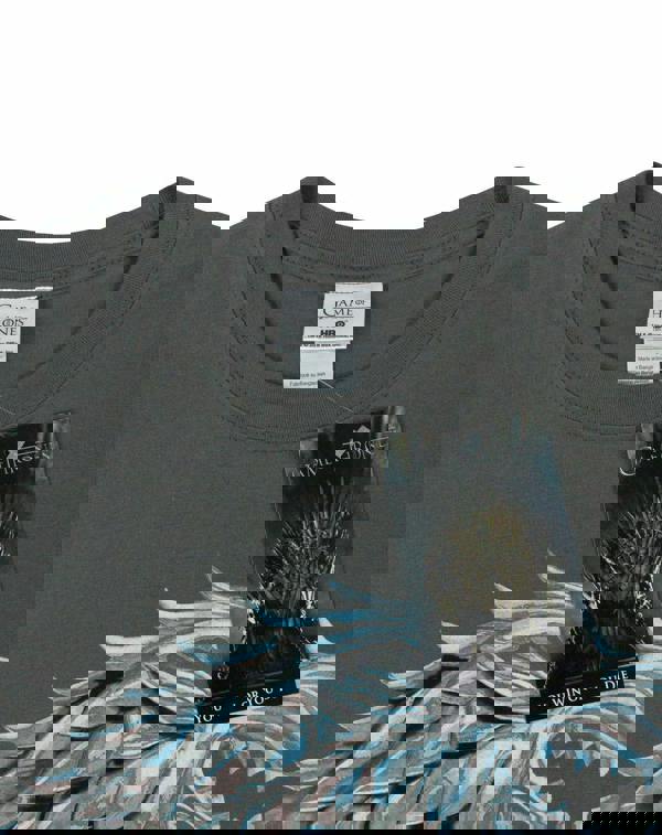 Game of Thrones Mens Grey Stark Direwolf Short Sleeved T-Shirt