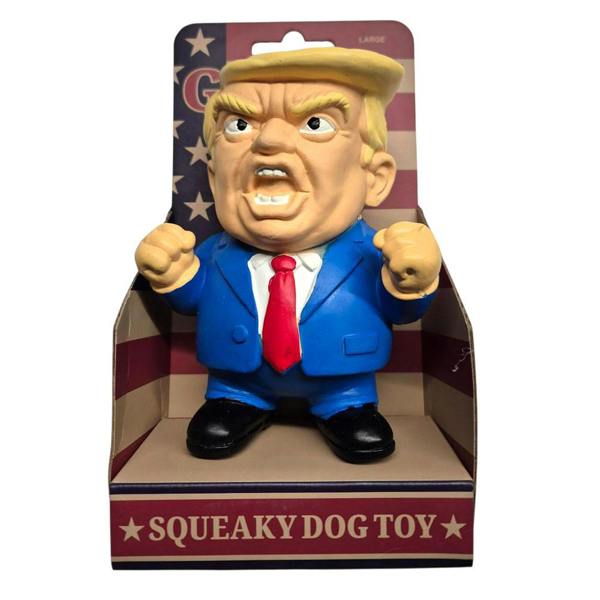 Donald Grump Squeaky Dog Toy Medium & Large