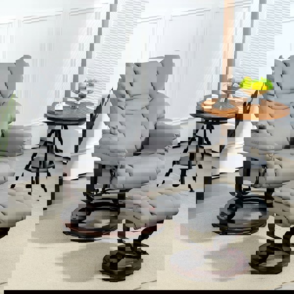 Recliner with Ottoman