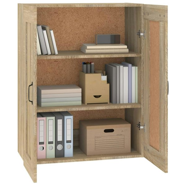 Berkfield Hanging Wall Cabinet Sonoma Oak 69.5x32.5x90 cm