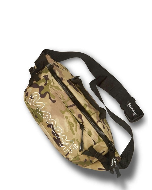 Money Outdoor Waist Bag Green Camo