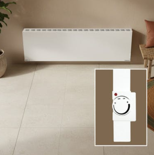 Mirrorstone Heating Mirrorstone 1400W Air Infrared + Convection Heating Panel With Manual Thermostat