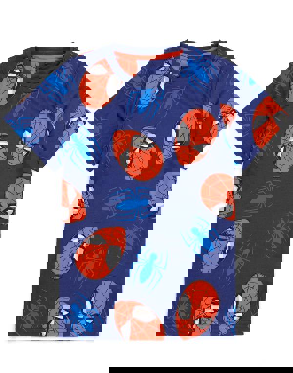 Marvel Spider Man BoysBlue Short Sleeve Short Leg Pyjama Set