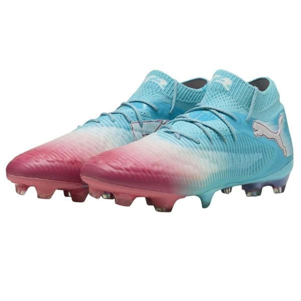 Puma Unisex Adult Future 8 Ultimate Firm Ground Football Boots - Blue/White - 