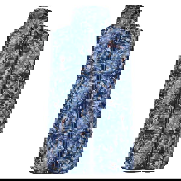 Mountain Warehouse Childrens/Kids Rocko Butterfly Padded Gilet - Dark Blue