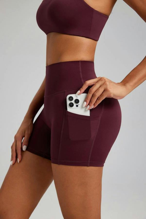 Anniou Pocket Yoga Shorts