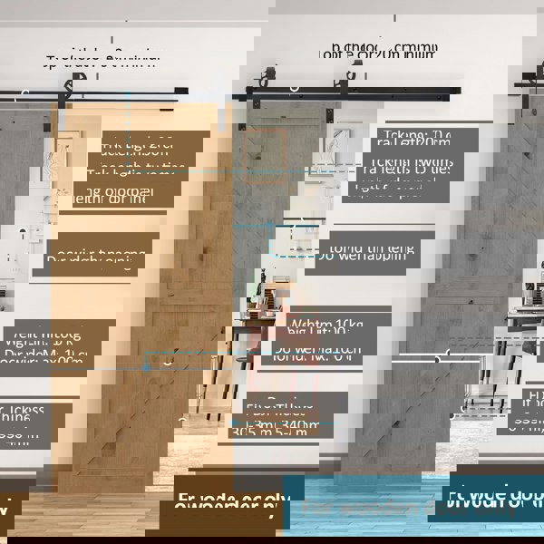 Sliding Door Hardware Kit