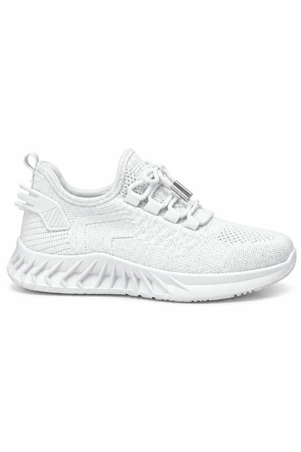 Love Lemonade Zaya Lightweight Mesh Athleisure Trainers White