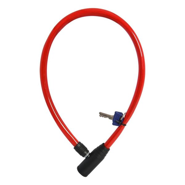Oxford Hoop4 Cable Lock - Red