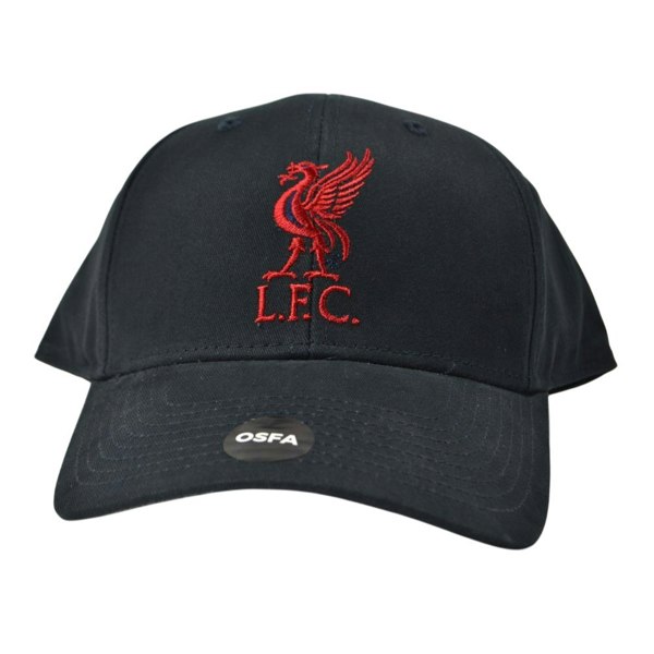 Liverpool FC Mass Basic Liver Bird Baseball Cap - Navy/Red