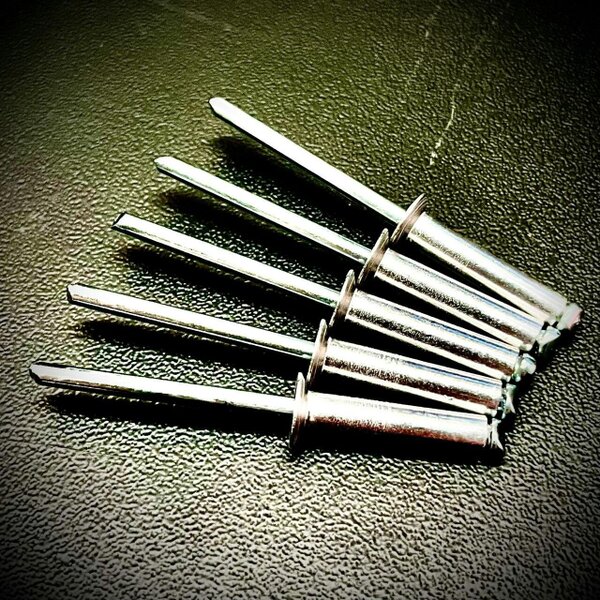 Fixaball 3mm Countersunk Pop Blind Rivets Aluminium/ Steel