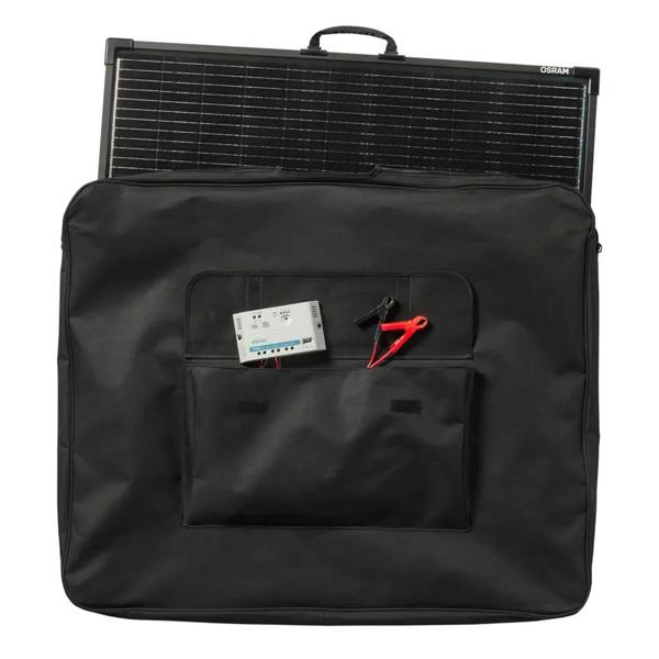OSRAM BATTERYcharge Solar Battery Charger 200W Foldable Solar Panel with 20A Controller for 12V Leisure Batteries