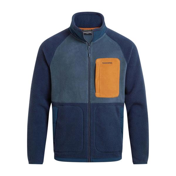 Craghoppers Mens Dades Colour Block Jacket - Blue Navy/Blue Stone - 