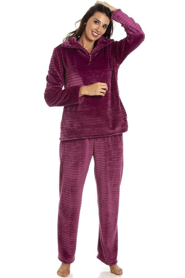 Camille Womens Striped Pyjama Sets