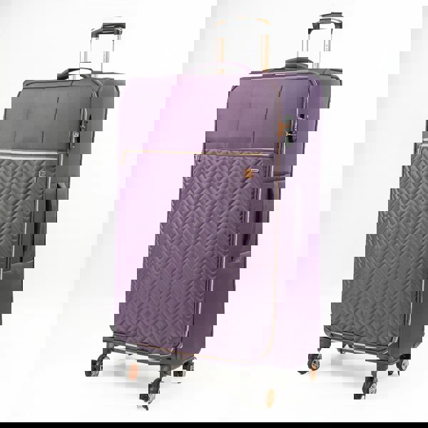 Gino Ferrari Biella Soft Shell Suitcase Lightweight Hold Luggage with Tested Wheels