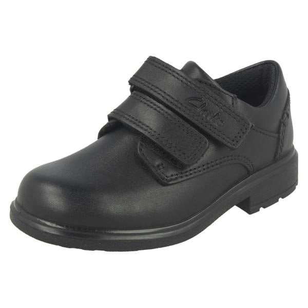Clarks Boys Clarks Double Strap School Shoes Remi Pace