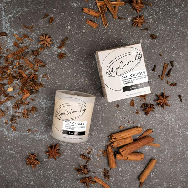 UpCircle Chai Latte Candle