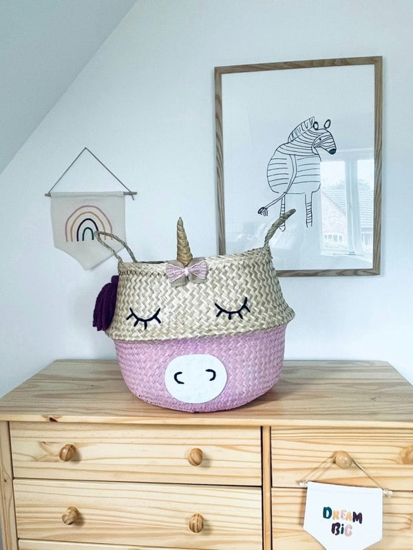 Bellybambino Unicorn Basket - Extra Large